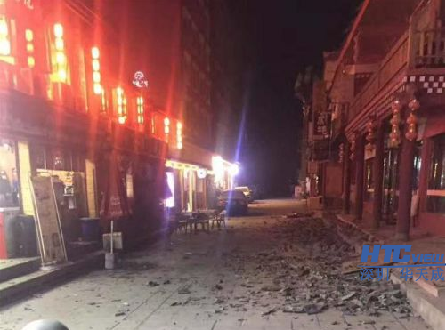 九寨沟地震受损的房屋 九寨沟地震受损的房屋