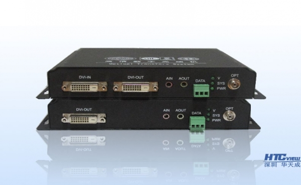 单芯DVI光端机（带键鼠）